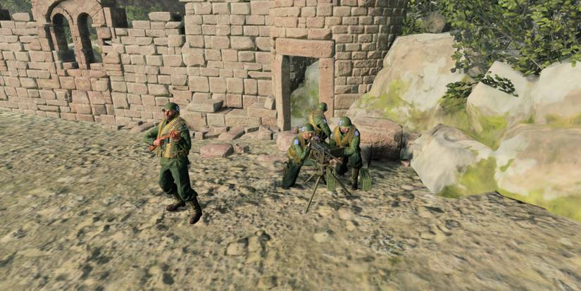 CoH 3 US Forces M1919 MG Team