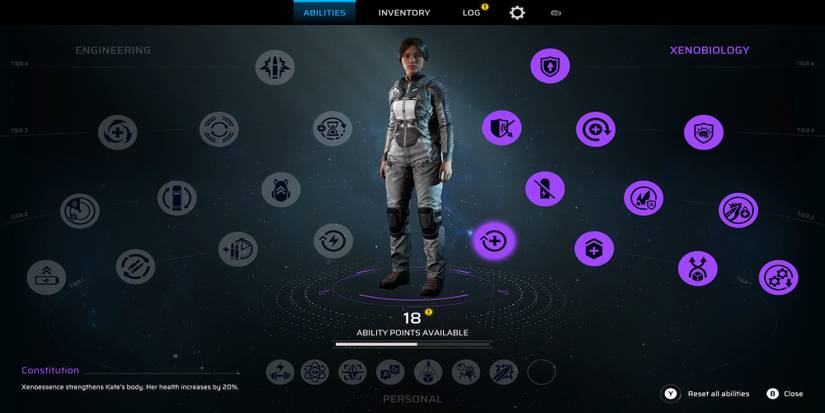 Constitution ability in Scars Above