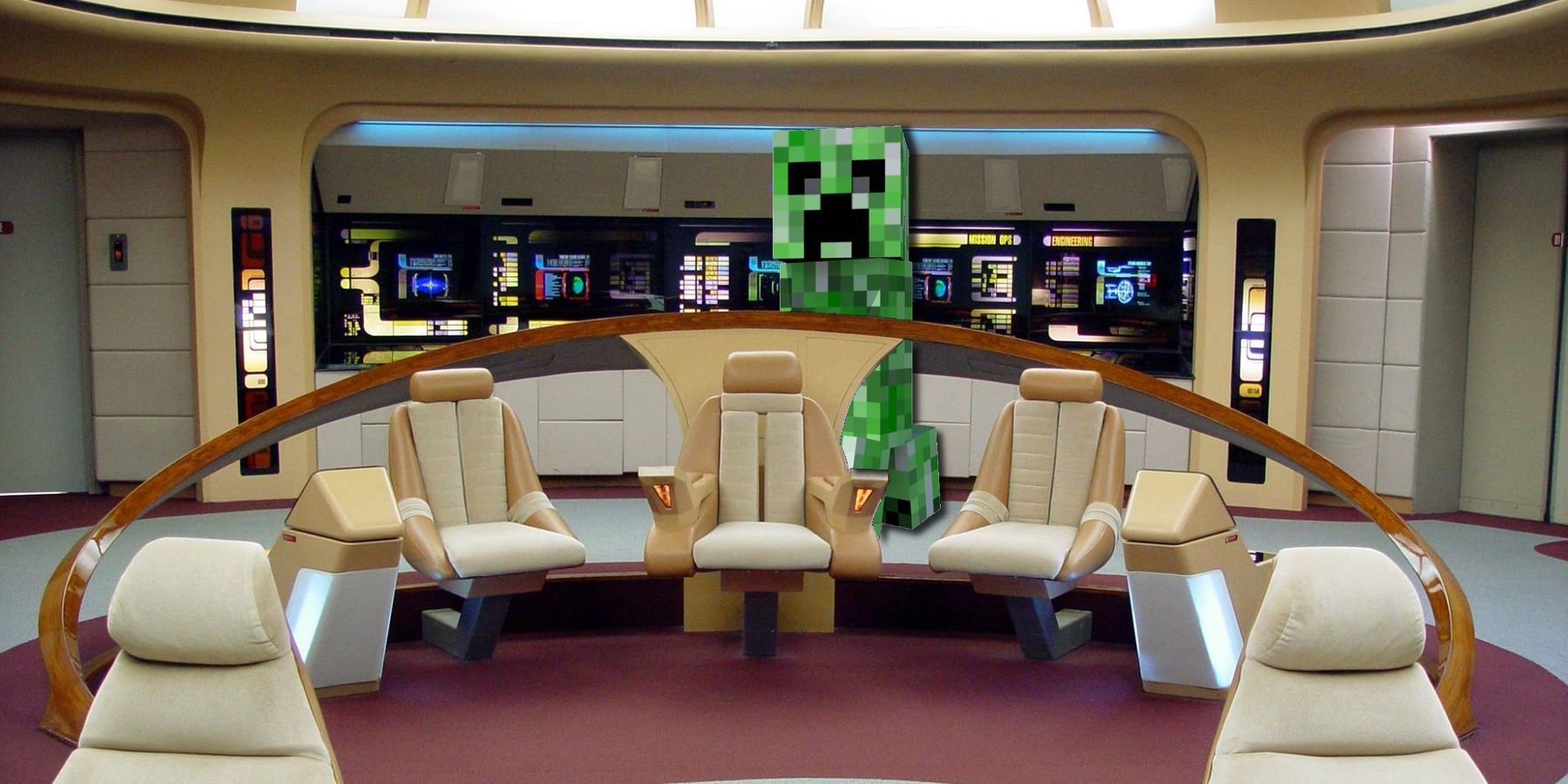 Minecraft Player Recreates Famous Star Trek Ships In The Game