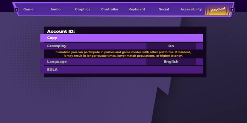 Cross Progression in Rumbleverse