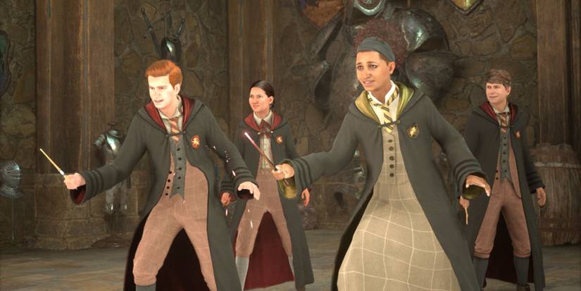 Crossed Wands secret duelling club side quest in Hogwarts Legacy