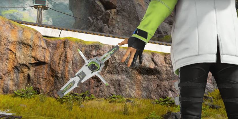 Crypto grabbing his Drone