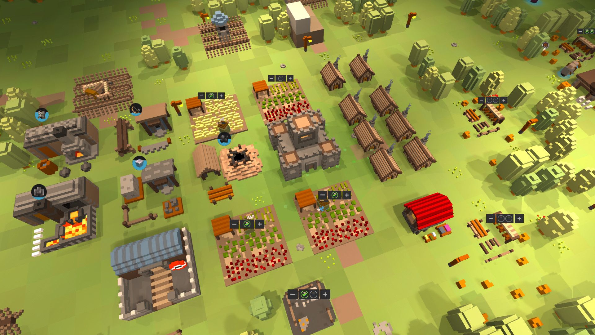 squarenite moba rts city builder