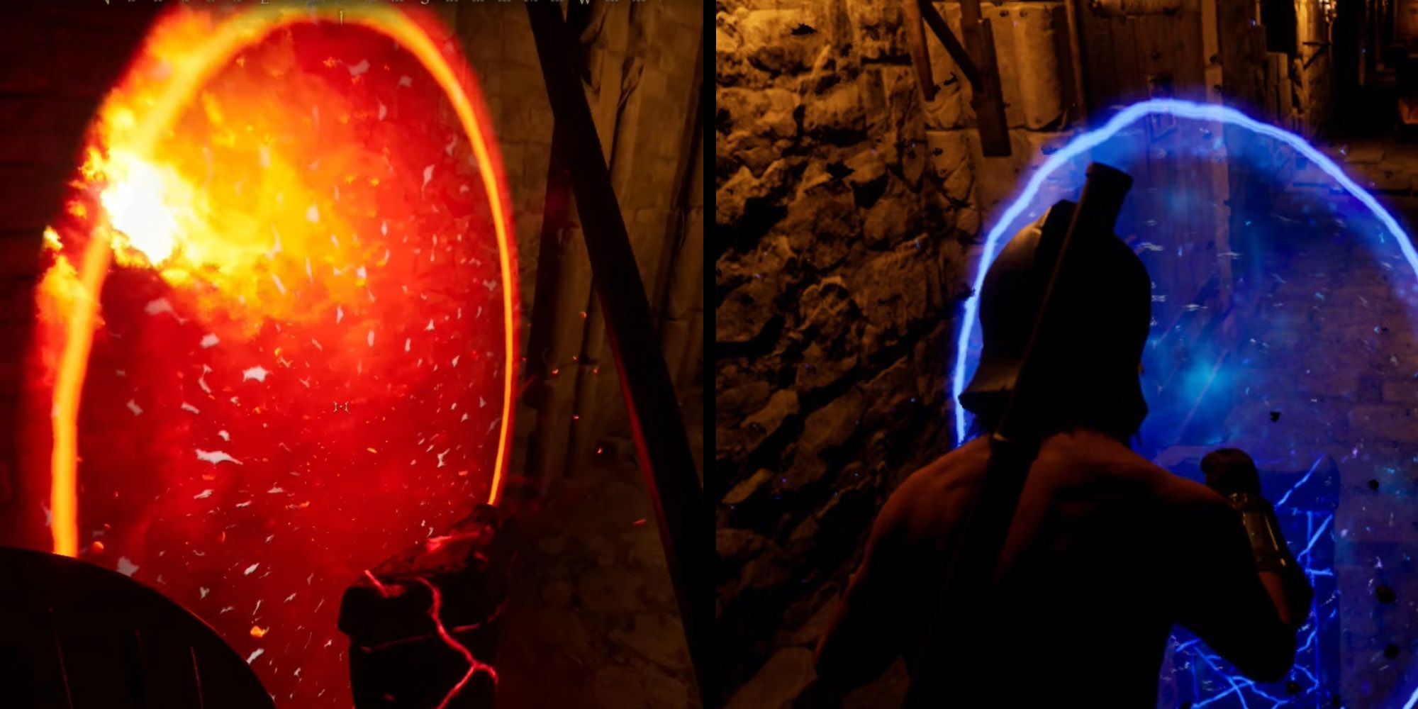 Dark and Darker - Open Red And Blue Portals Side By Side