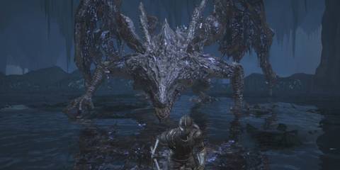 Darkeater Midir can cover the whole arena in flame