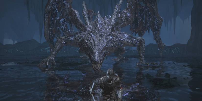 Darkeater Midir can cover the whole arena in flame