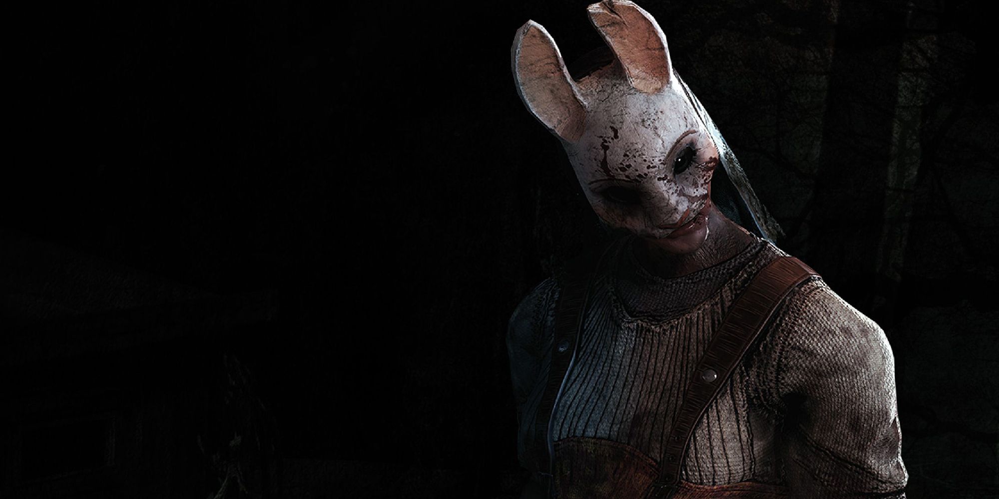 The Huntress from Dead by Daylight standing against a black background