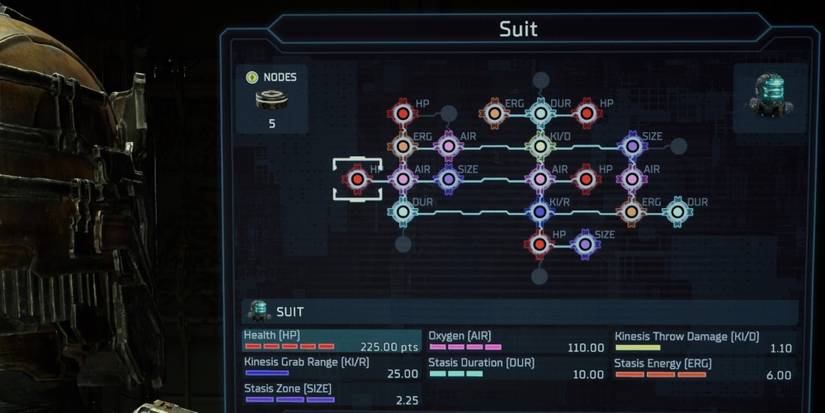 dead space HP upgrade