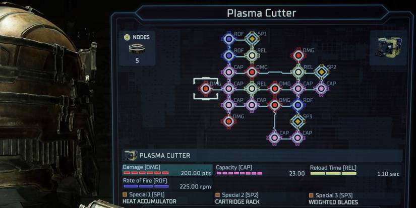 dead space plasma cutter damage upgrade