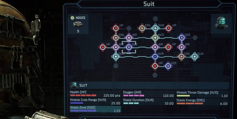 dead space stasis zone upgrade