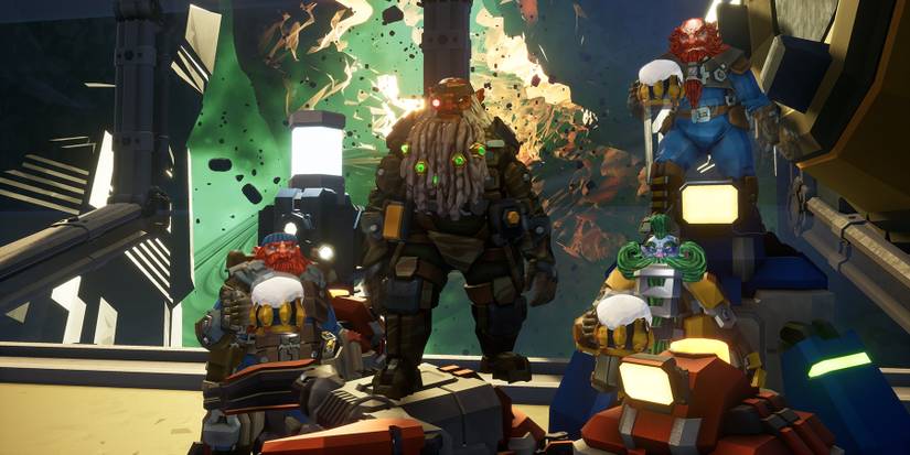Deep Rock Galactic Dwarves Group