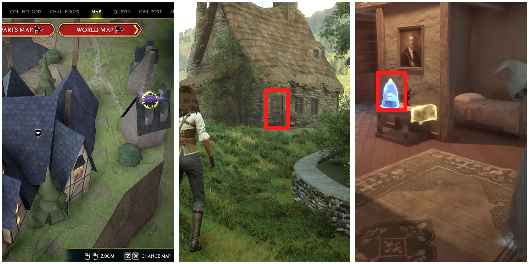 demiguise statue 17 location in hogwarts legacy