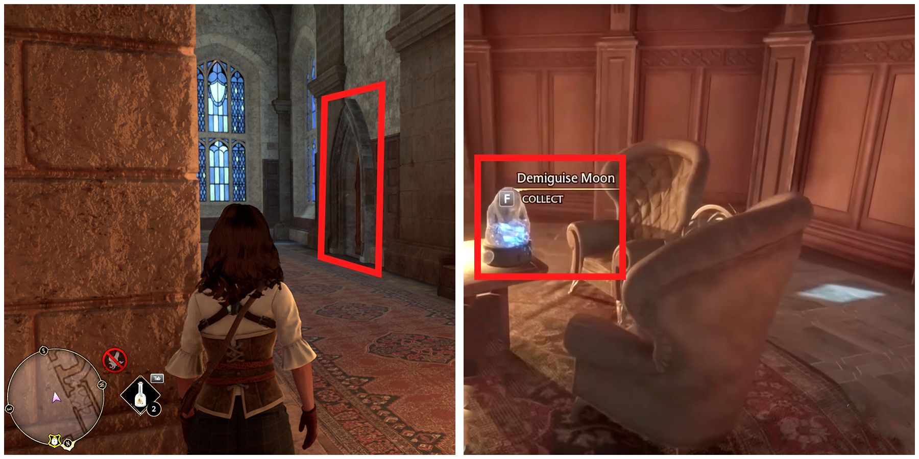 demiguise statue 2 location in hogwarts legacy