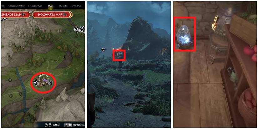 demiguise statue 25 location in hogwarts legacy