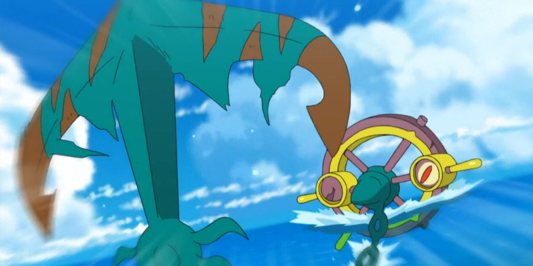 dhelmise in pokemon anime