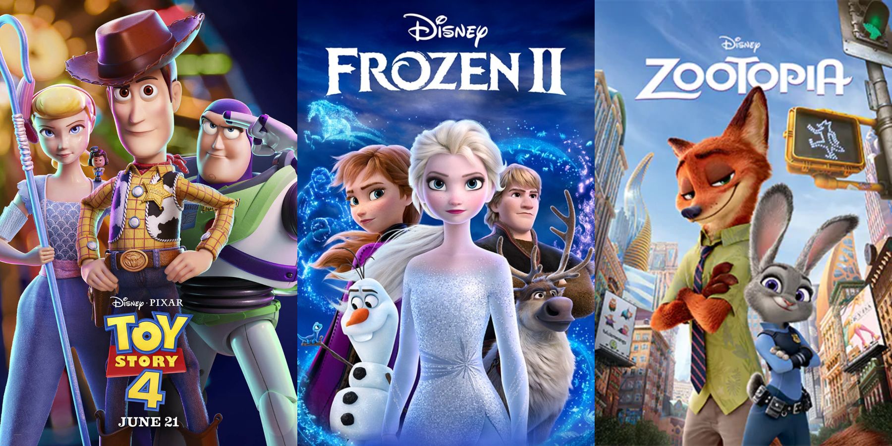 Disney anuncia produção de Frozen 3, Toy Story 5 e Zootopia 2