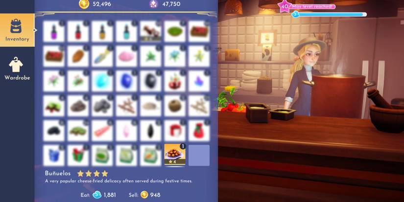 disney dreamlight valley bunuelos uses