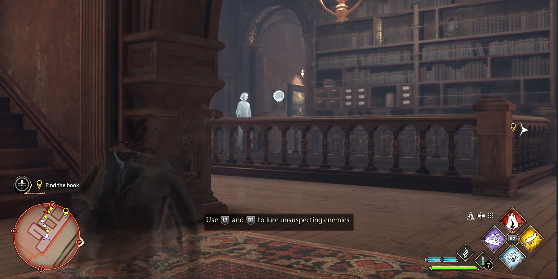 distracting ghosts in hogwarts legacy