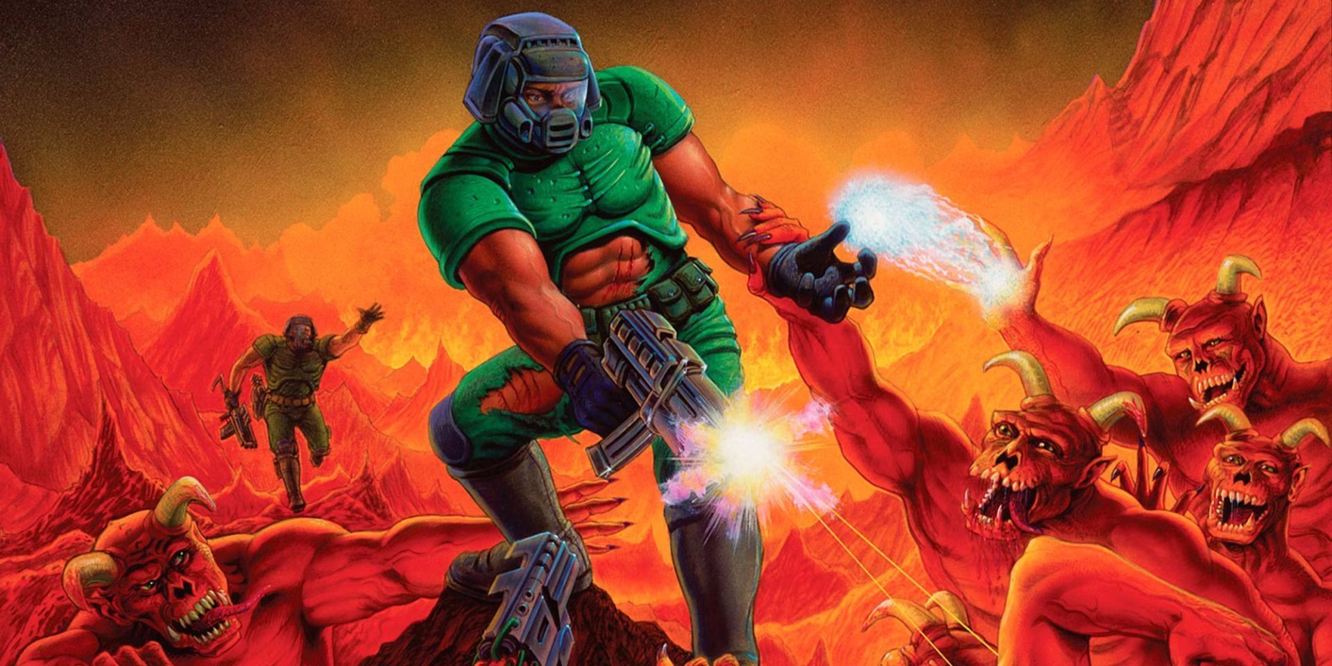 the cover art from doom
