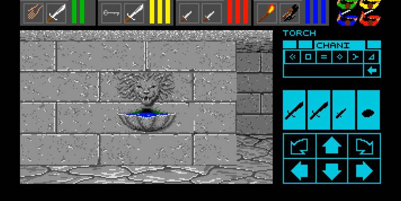 A screenshot from Dungeon Master