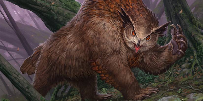 one d&d owlbear monstrosity wildshape