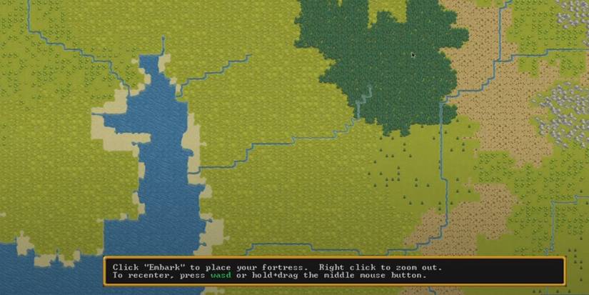 dwarf fortress embark