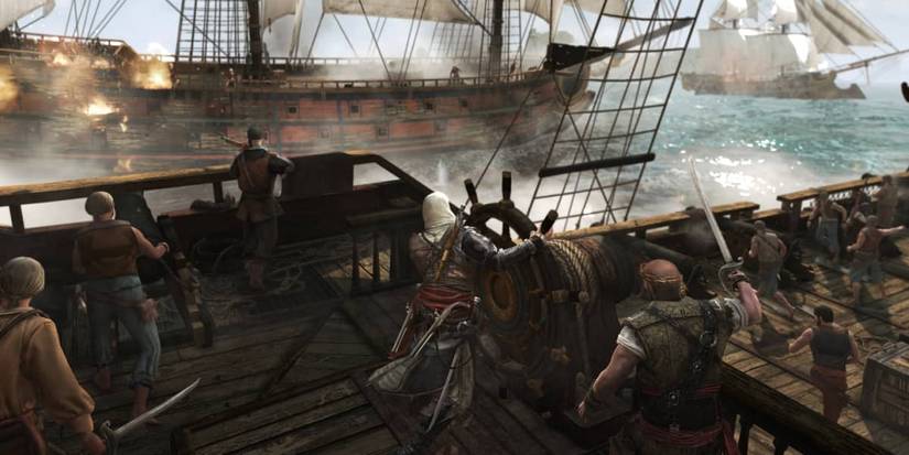 Edward Kenway and the Jackdaw in Assassin's Creed 4: Black Flag