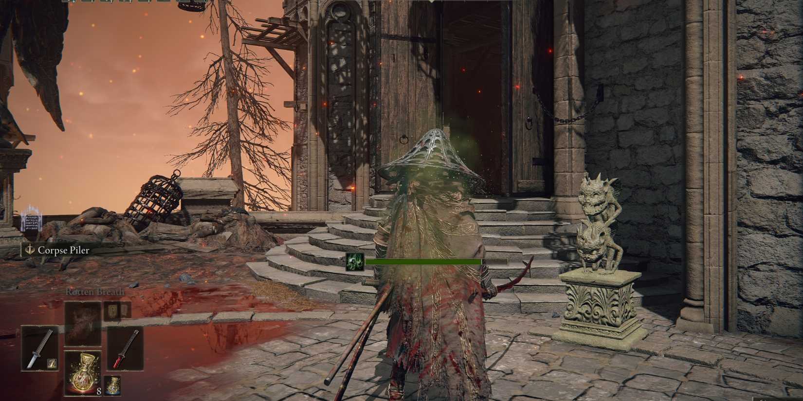 ELDEN Ring volcano manor gargoyle