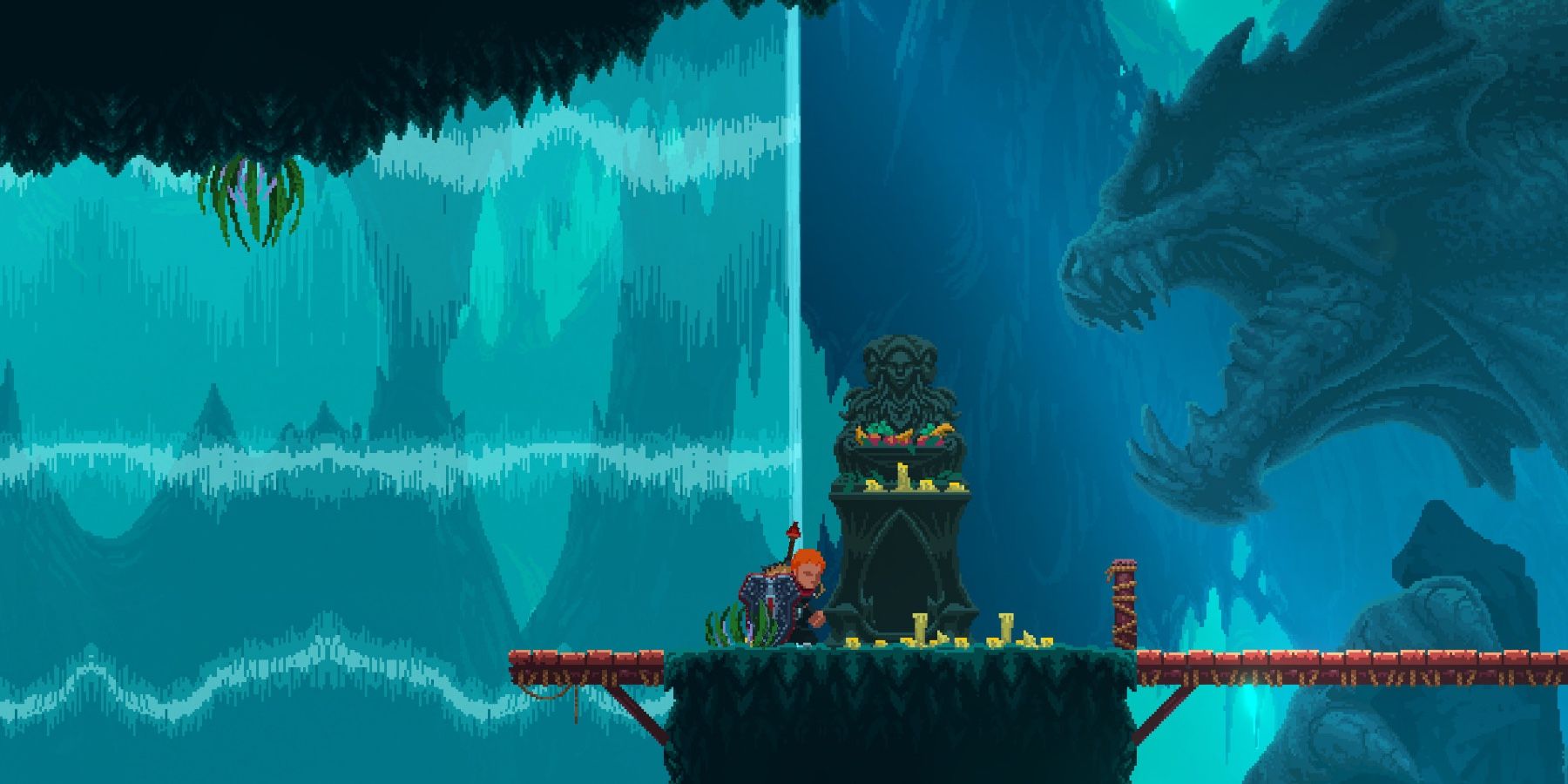 Elderand Delinquernt's Breach statue