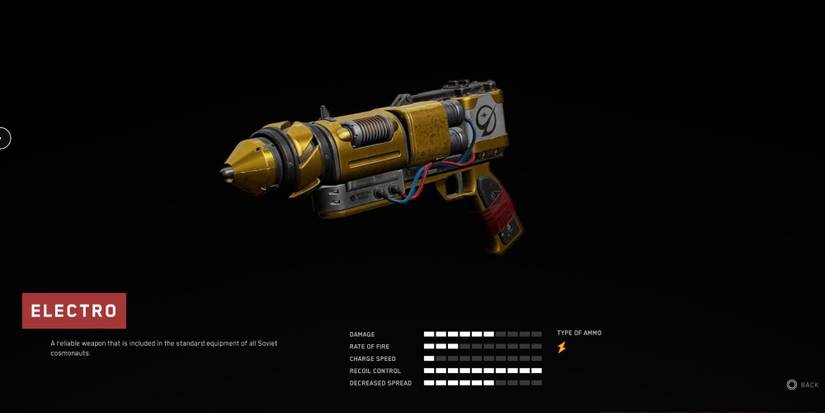 Electro energy weapon in Atomic Heart