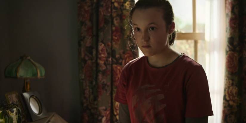 Ellie in The Last of Us.