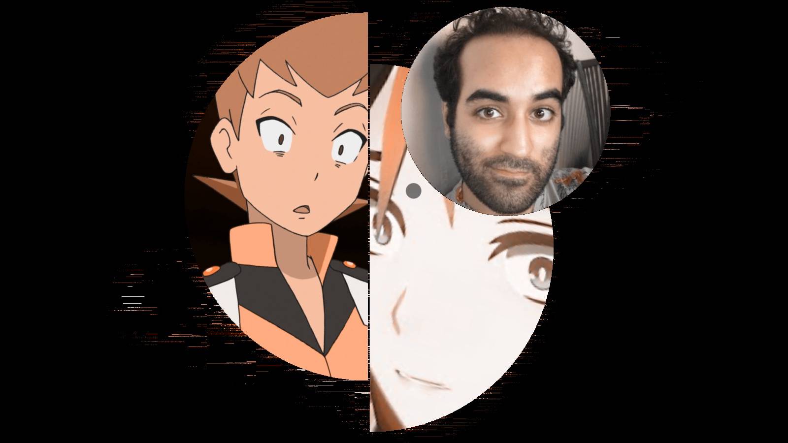 Elliot Isaac Gindi Pokemon Billy Genshin Impact Tighnari GR collage