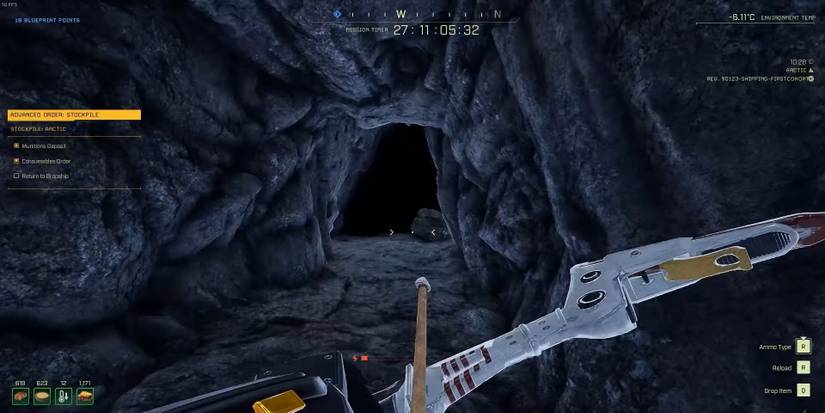 Icarus Entering A Cave For Shelter