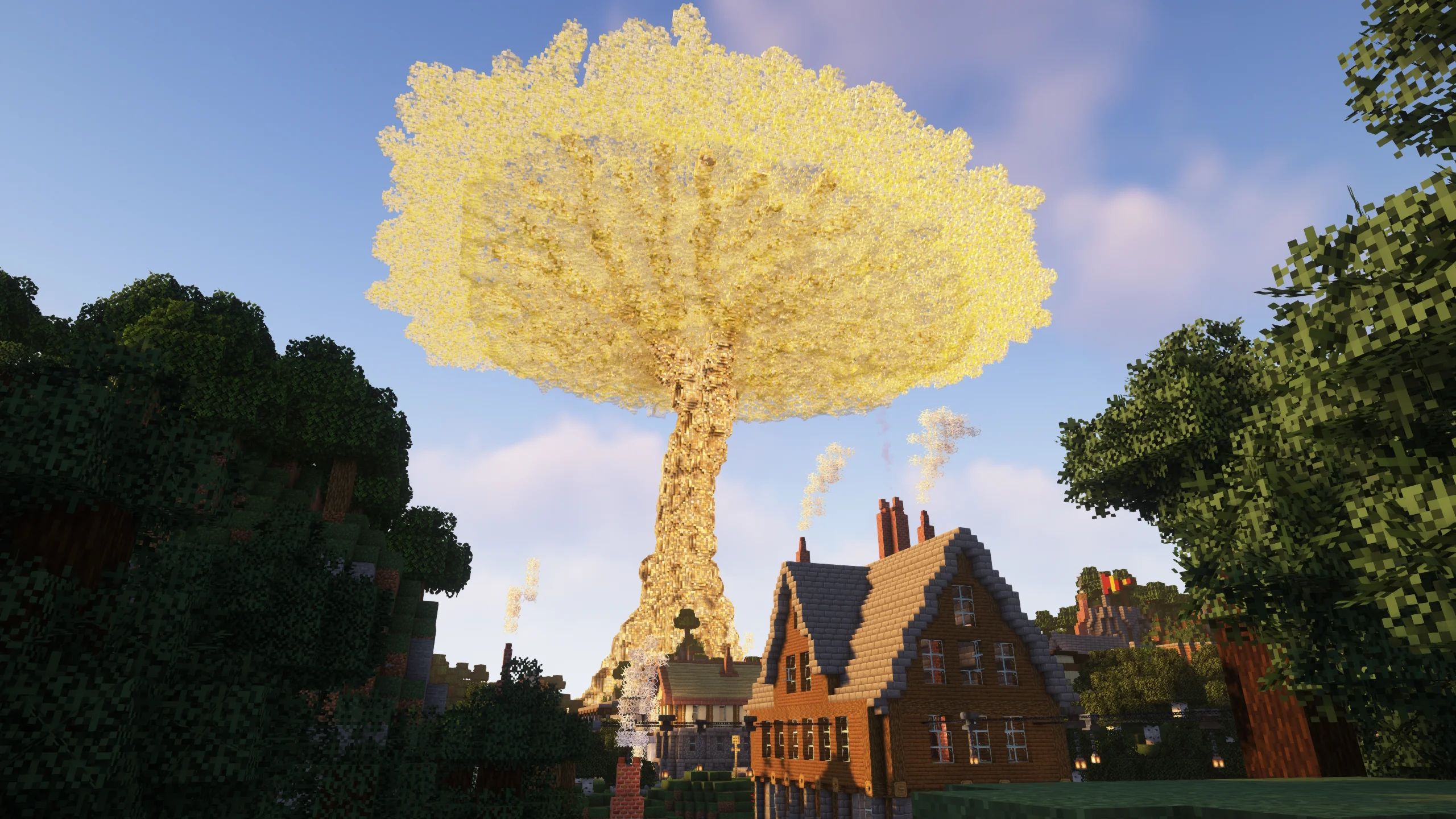 Elden Ring Fan Builds the Erdtree in Minecraft