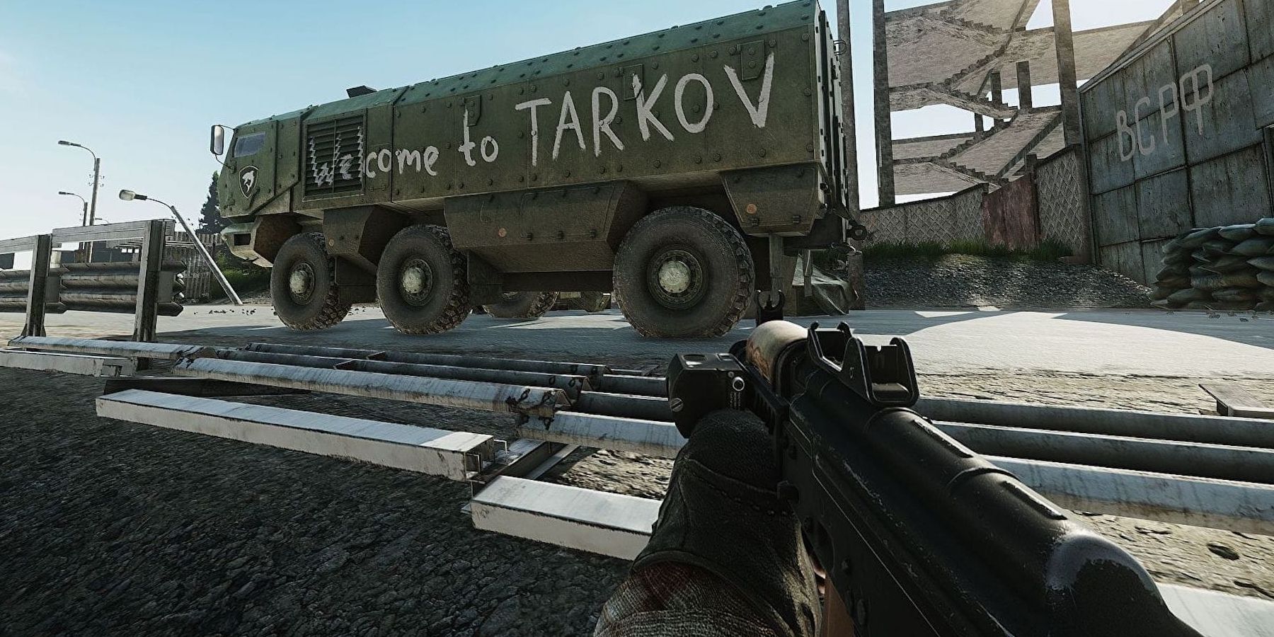 welcome to tarkov truck