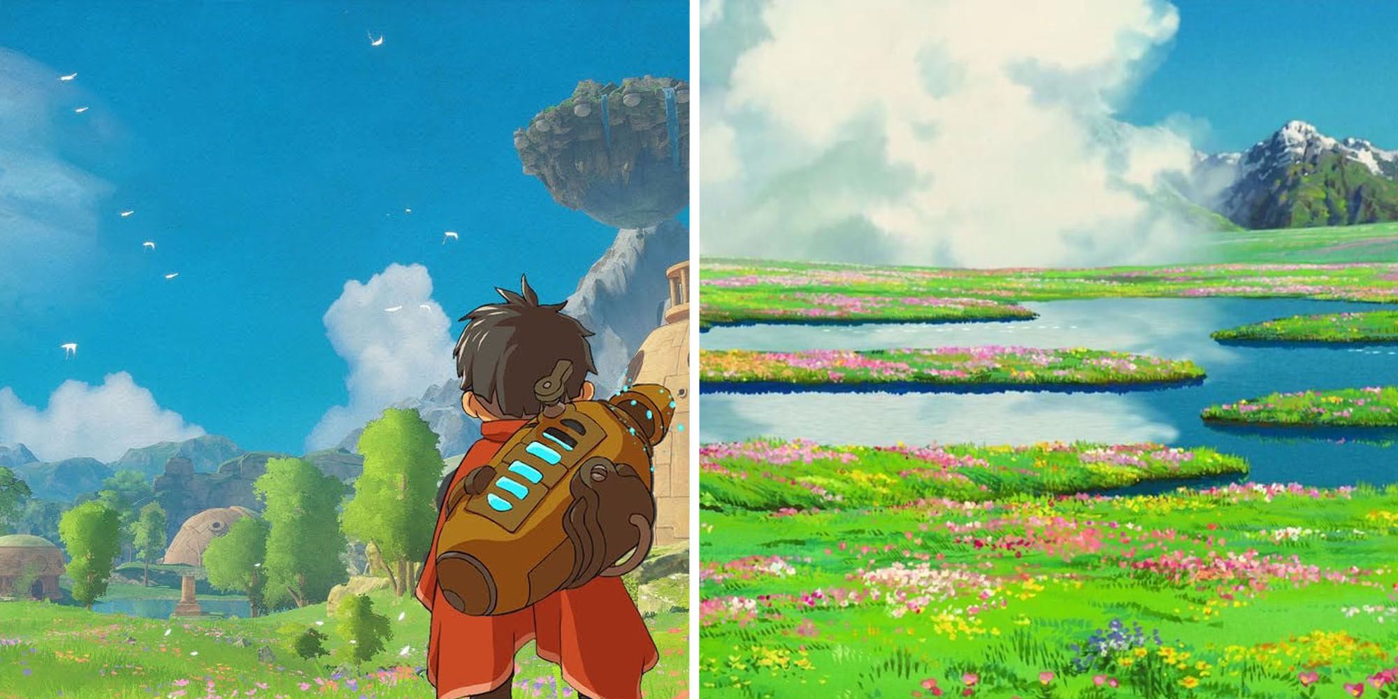 Animation sequences from Europa and Howl's Moving Castle