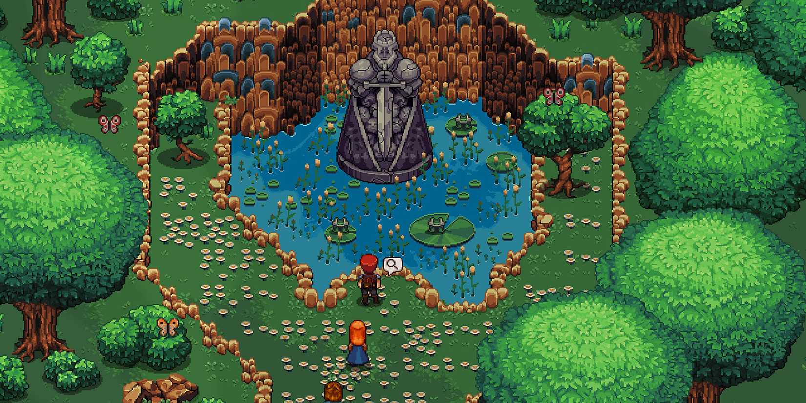 image showing class emblem statues in chained echoes. 