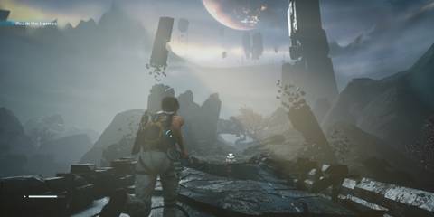 Exploring the world in Scars Above 