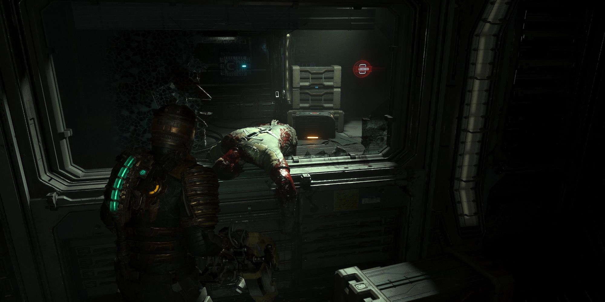 Exploring the world in the Dead Space remake 