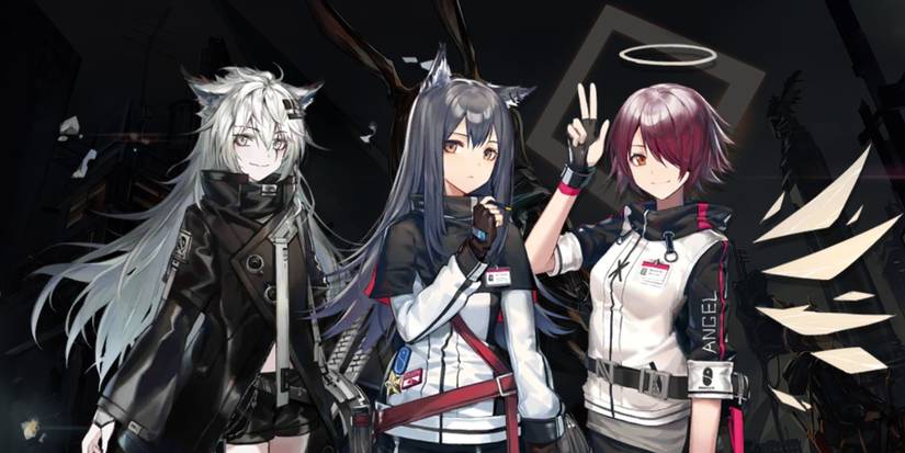 Exusiai Texas and Lappland