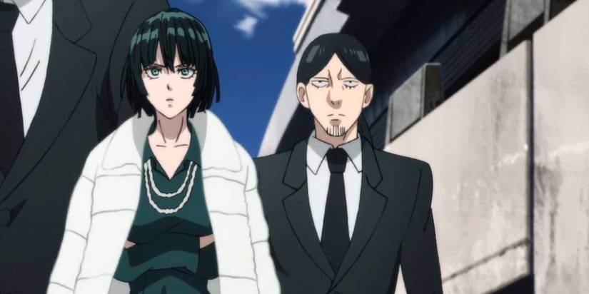 Eyelashes in One-Punch Man