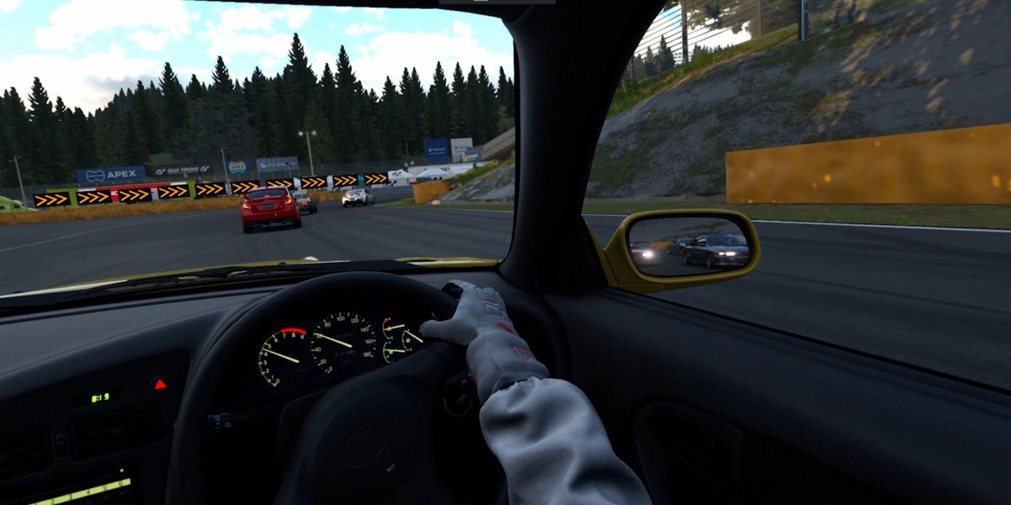 Eye Tracking in Gran Turismo 7 VR