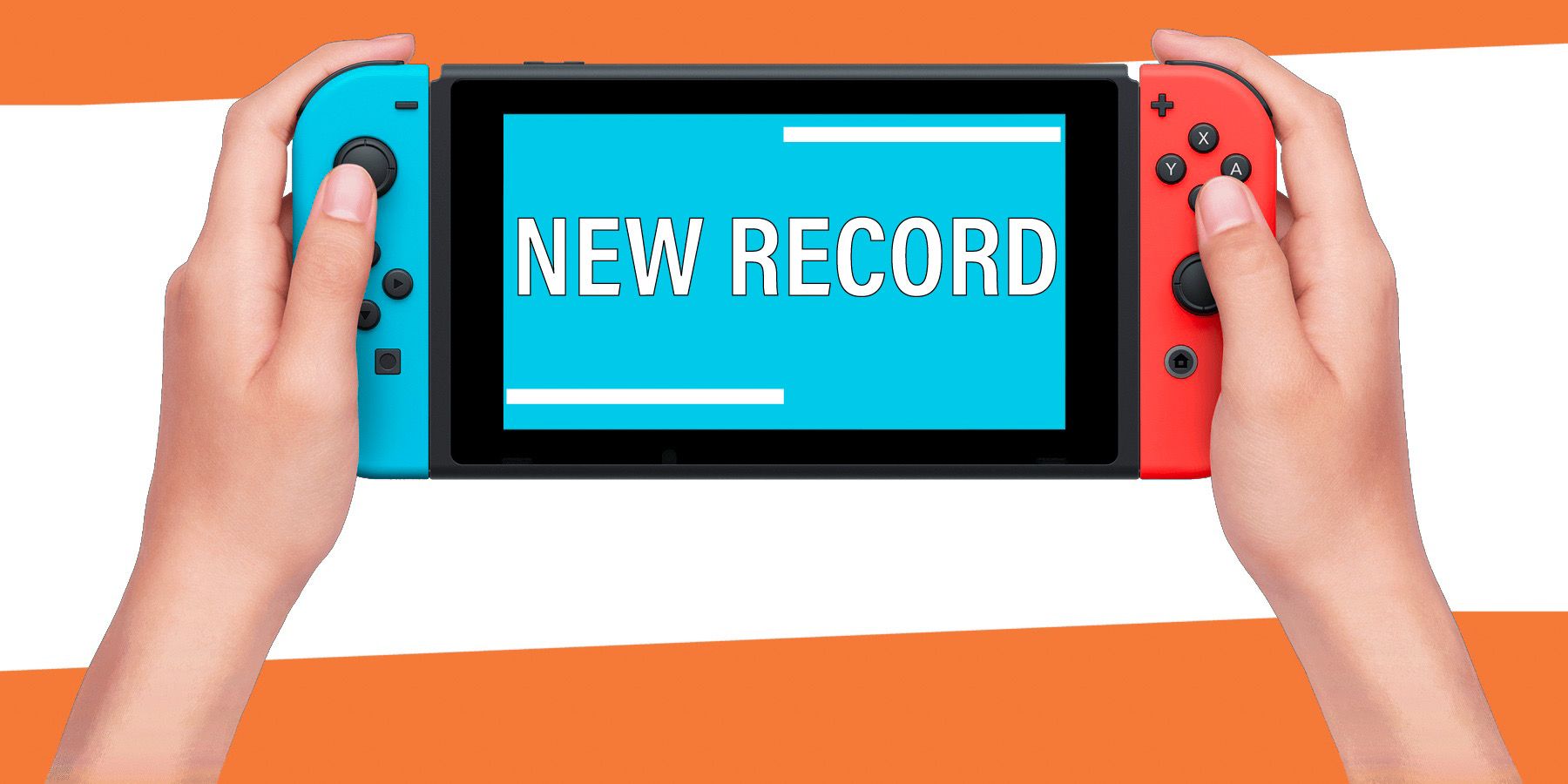 handheld Nintendo Switch new record