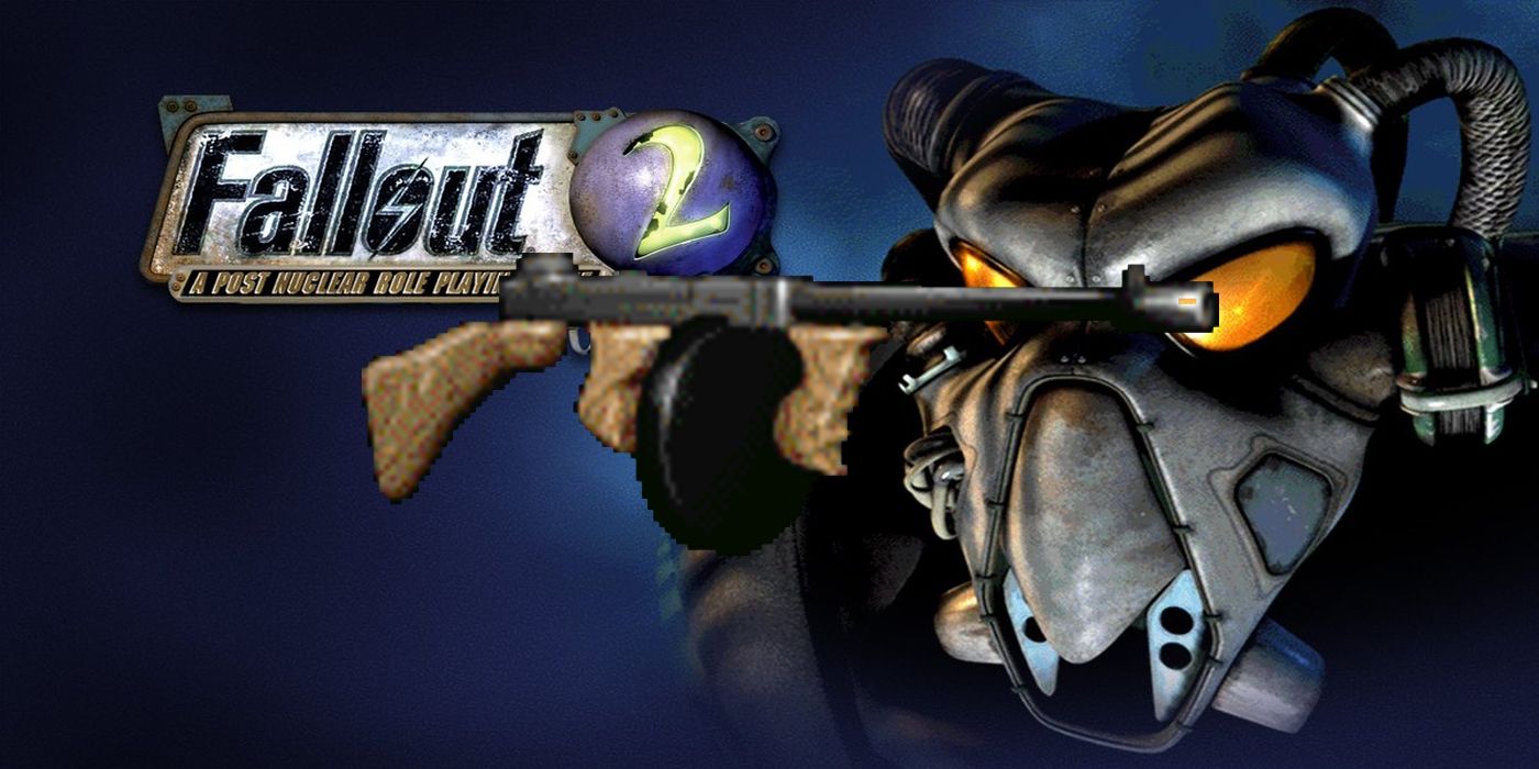 Fallout 2 Tommy Gun