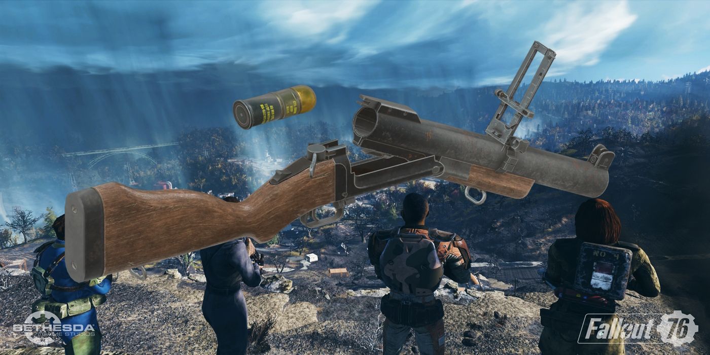 Fallout 76 M79 Grenade Launcher