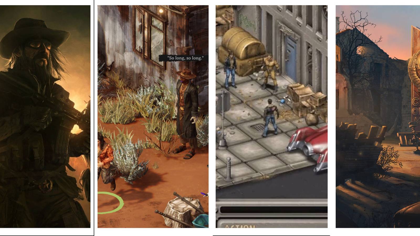 retro games, wasteland, broken roads, new blood's CRPG, and ATOM