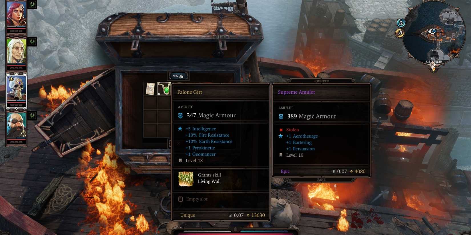 Falone Girt in Divinity Original Sin 2