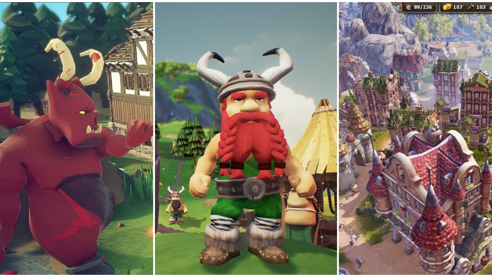 fantasy city builders