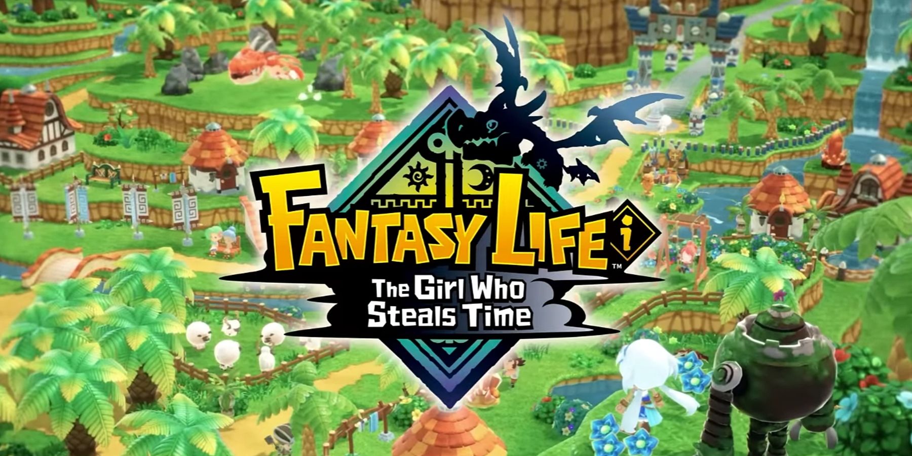 fantasy life i the girl who steals time video trailer logo
