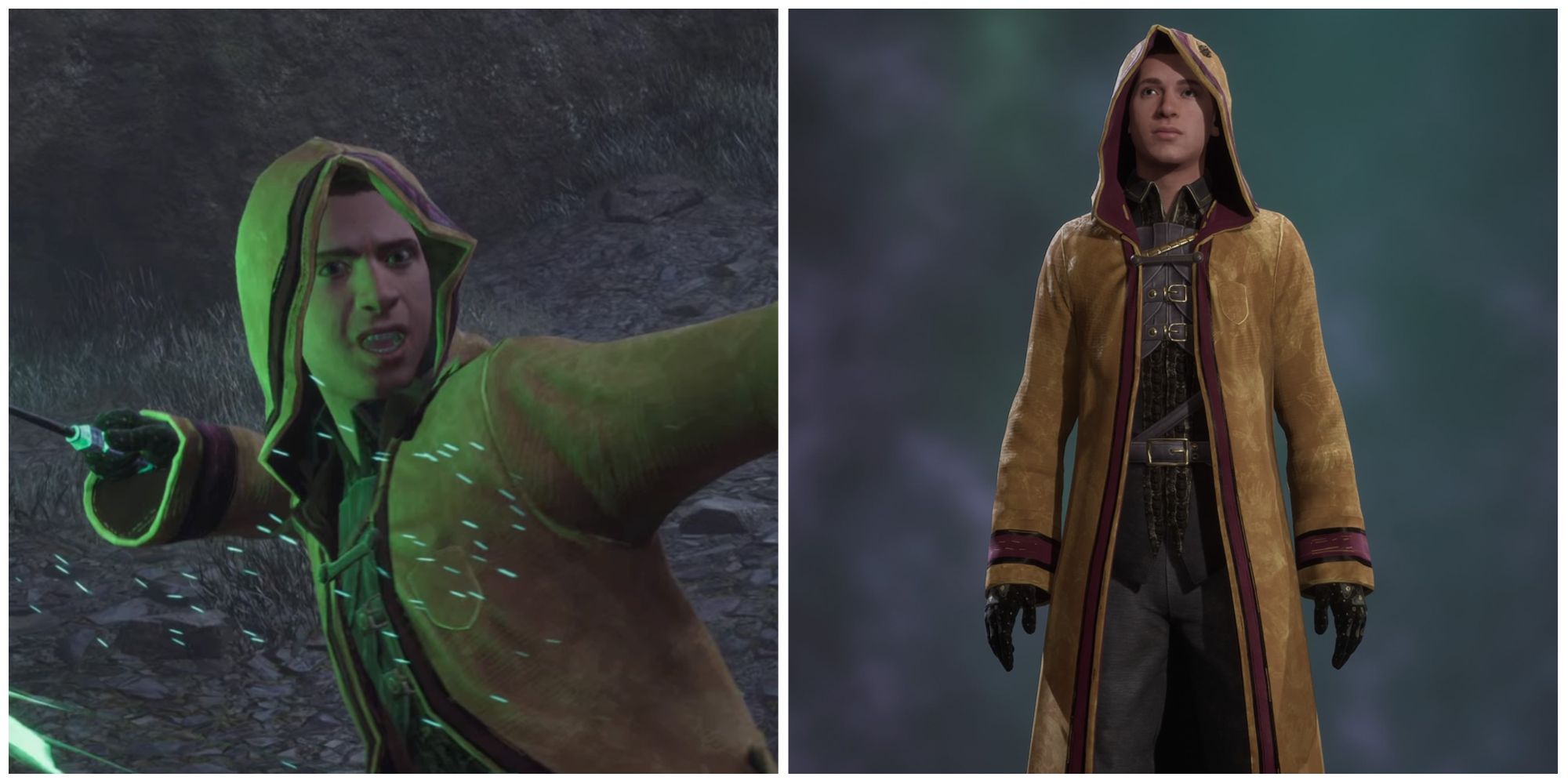 Raising your hood in Hogwarts Legacy